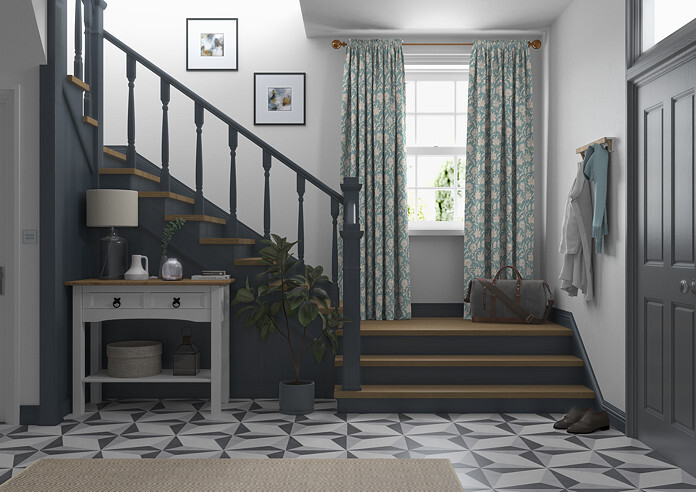 Carlina, Teal - Made to Measure Curtains - Image 5